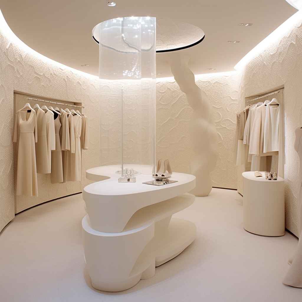 奢华女性设计师服装店-AI工具研究所