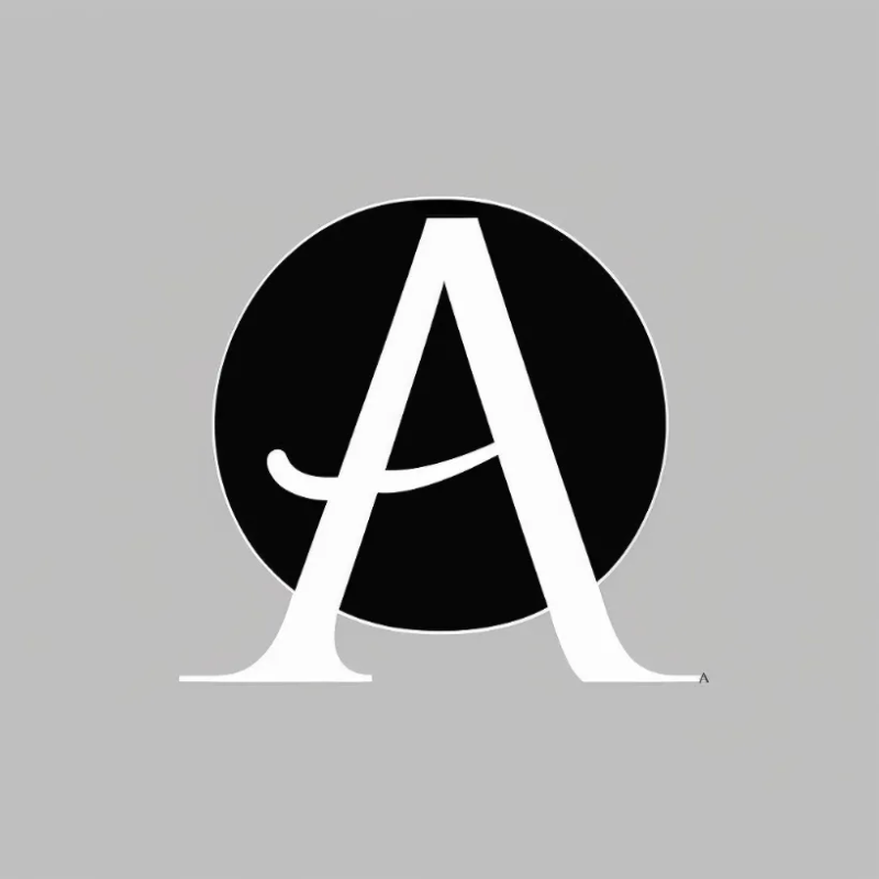 字母标志，矢量简洁，由Alan Fletcher设计-AI工具研究所