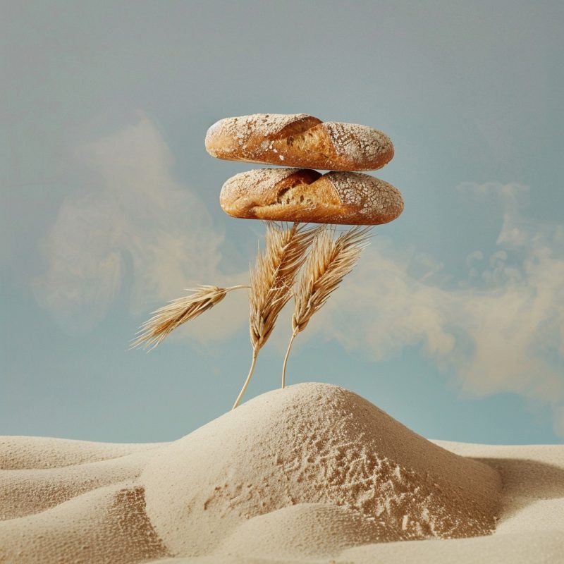 面包和可颂的商业摄影-AI工具研究所